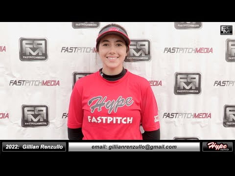 Cover image for softball skills video for player Gillian Renzullo. sn-341
