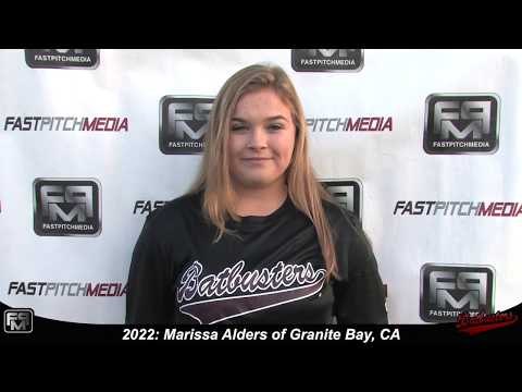 Cover image for softball skills video for player Marissa Alders. sn-1603
