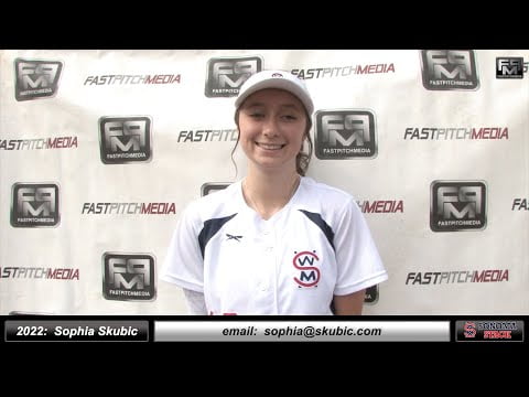Cover image for softball skills video for player Sophia Skubic. sn-397