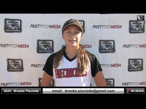 Cover image for softball skills video for player Brooke Pisciotta. sn-745