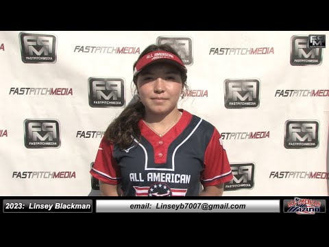 Cover image for softball skills video for player Linsey Blackman. sn-402