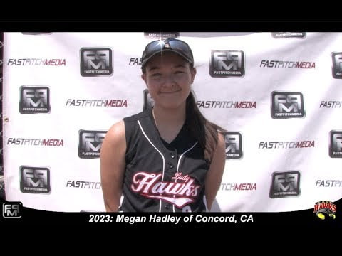 Cover image for softball skills video for player Megan Hadley. sn-1774