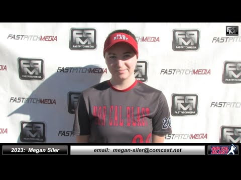 Cover image for softball skills video for player Megan Siler. sn-415