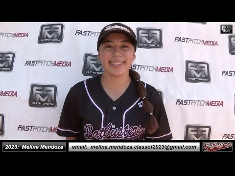 Cover image for softball skills video for player Melina Mendoza Athletic. sn-113