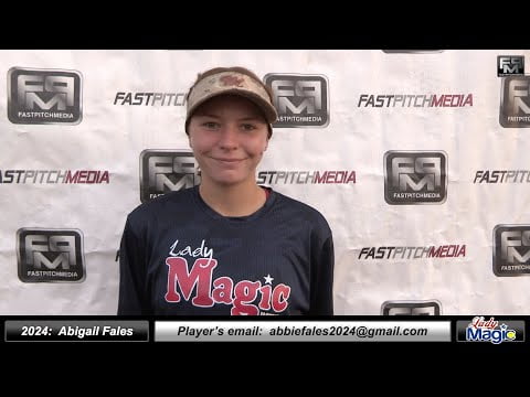 Cover image for softball skills video for player Abigail Fales. sn-20