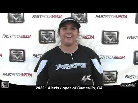 Cover image for softball skills video for player Alexis Lopez. sn-1005