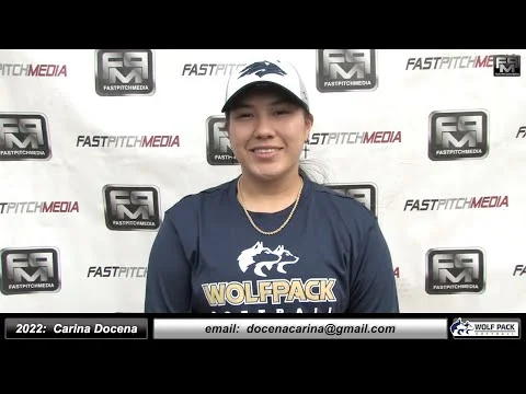 Cover image for softball skills video for player Carina Docena. sn-429