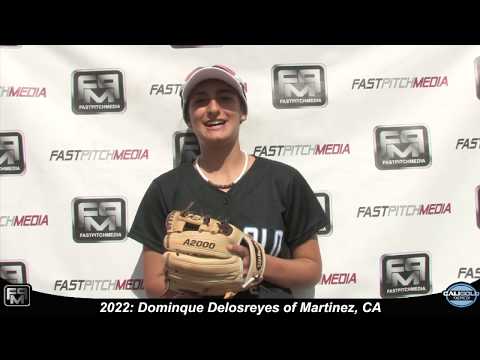 Cover image for softball skills video for player Dominque Delosreyes. sn-1140