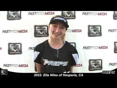 Cover image for softball skills video for player Ella Niles. sn-1164