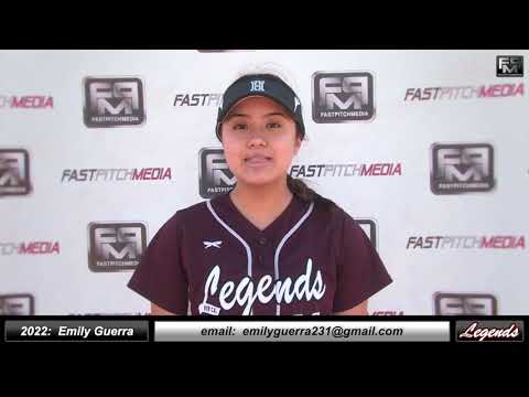 Cover image for softball skills video for player Emily Guerra. sn-807