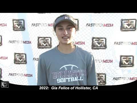 Cover image for softball skills video for player Gia Felice. sn-1044