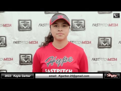 Cover image for softball skills video for player Kayla Garber. sn-340