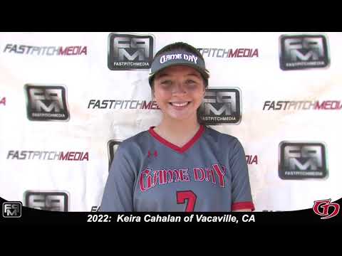 Cover image for softball skills video for player Keira Cahalan. sn-816
