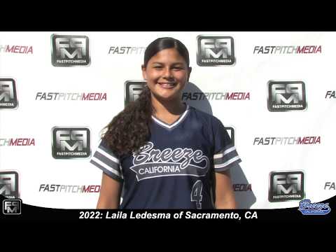 Cover image for softball skills video for player Laila Ledesma. sn-1144