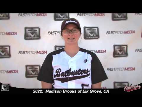 Cover image for softball skills video for player Madison Brooks. sn-825
