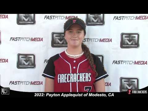 Cover image for softball skills video for player Payton Applequist. sn-1283