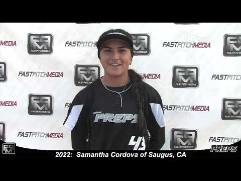 Cover image for softball skills video for player Samantha Cordova. sn-1004