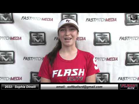 Cover image for softball skills video for player Sophia Dinelli. sn-536