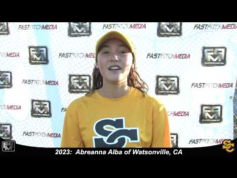 Abreanna Alba Shortstop and Outfield – Ca Suncats