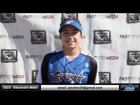 Cover image for softball skills video for player Alexandra Mello. sn-323