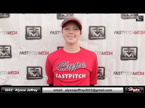 Alyssa Jeffrey 3.9 GPA – First Base and Outfield – Hype Fastpitch