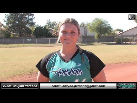Cover image for softball skills video for player Cailynn Parsons. sn-482