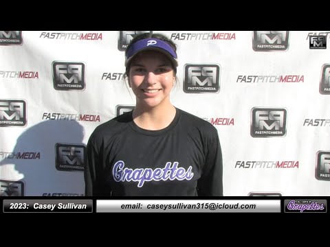 Cover image for softball skills video for player Casey Sullivan. sn-407
