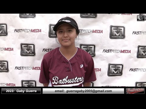 Cover image for softball skills video for player Gaby Guerra. sn-184
