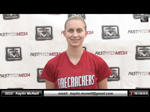 Cover image for softball skills video for player Kaylin McNeill. sn-411