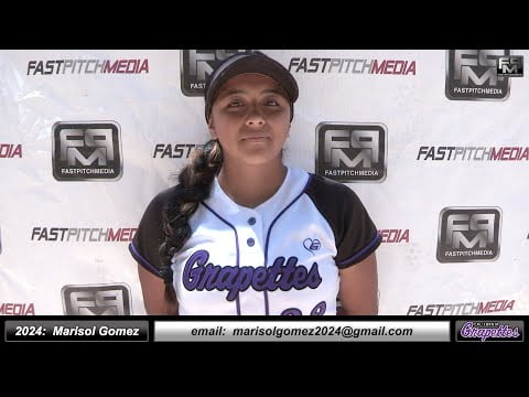 Cover image for softball skills video for player Marisol Gomez. sn-194
