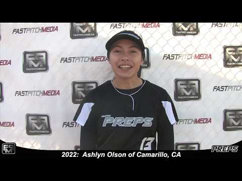 Cover image for softball skills video for player Ashlyn Olson. sn-987