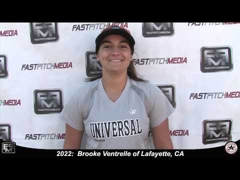 Cover image for softball skills video for player Brooke Ventrelle. sn-1108
